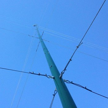 Мачта стальная составная 6 метров Мачта стальная составная 6 метров