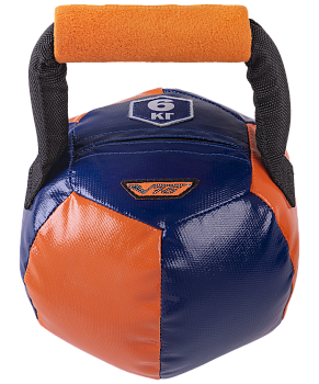 Гиря мягкая ГМБ6, 6 кг