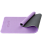 Коврик для йоги и фитнеса FM-201, TPE, 183x61x0,6 см, фиолетовый пастель/серый